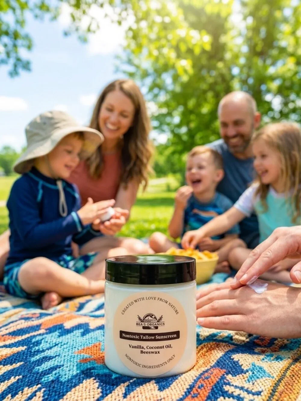Nontoxic Sunscreen SPF 30 Tallow based Handmade